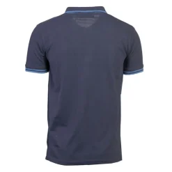 CHEVIGNON Polo sherman logo coloré brodé avec boutons argentés Homme BLEU FONCE Outlet