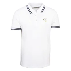 CHEVIGNON Polo sherman logo coloré brodé avec boutons argentés Homme BLANC Discount