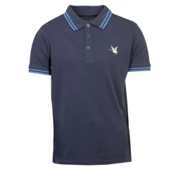 CHEVIGNON Polo sherman logo coloré brodé avec boutons argentés Homme BLANC Discount