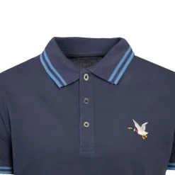 CHEVIGNON Polo sherman logo coloré brodé avec boutons argentés Homme BLANC Discount