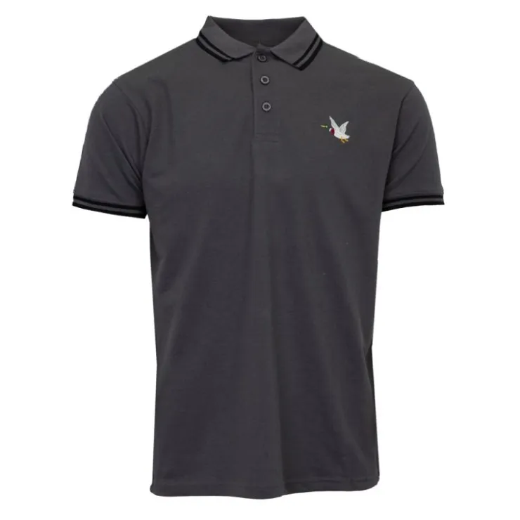 CHEVIGNON Polo sherman logo coloré brodé avec boutons argentés Homme BLANC Discount