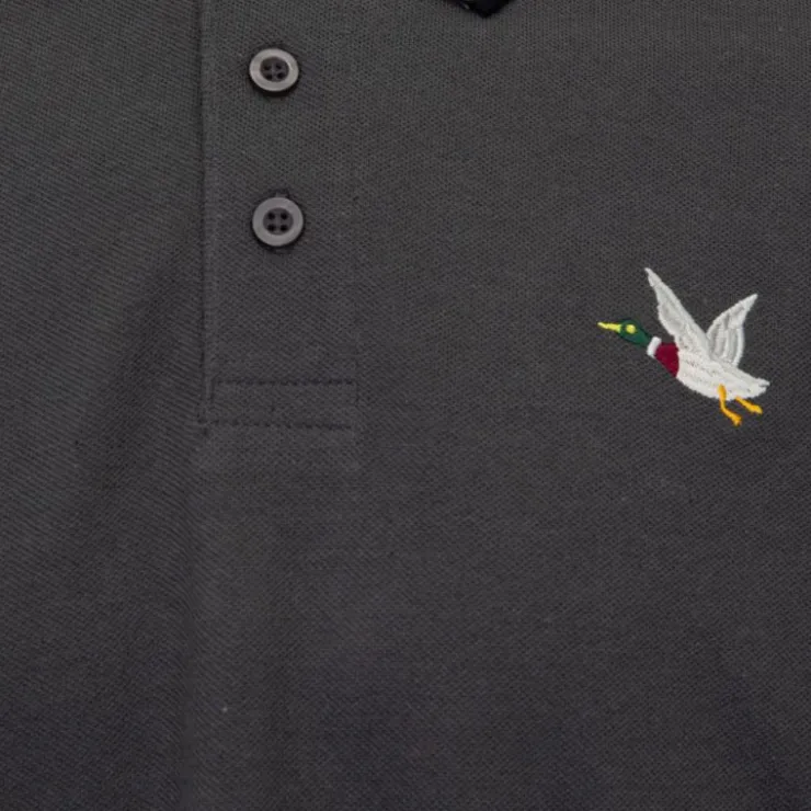 CHEVIGNON Polo sherman logo coloré brodé avec boutons argentés Homme BLANC Discount