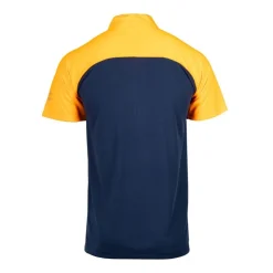 BEST MOUNTAIN Polo technique zip bi-couleur Homme ORANGE