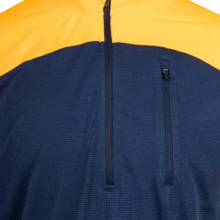 BEST MOUNTAIN Polo technique zip bi-couleur Homme ORANGE