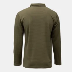 KAPORAL Polo texturé manches longues jilan Homme KAKI Outlet