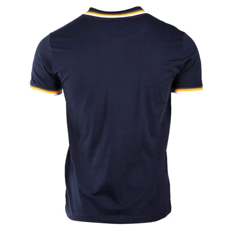 BLAGGIO Polo uni jersey 100 % coton assor 24 prague Homme BLEU FONCE Online