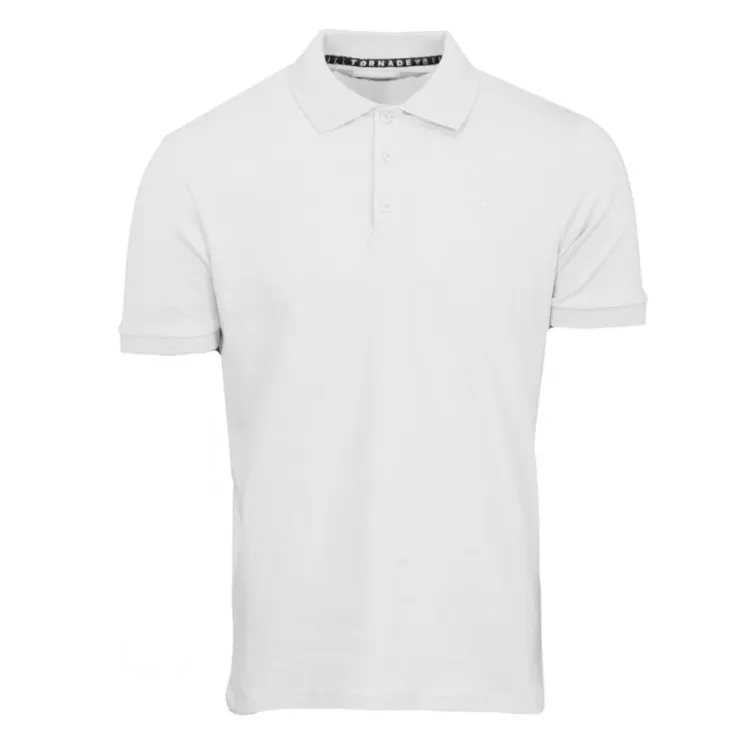 BILL TORNADE Polo uni mc lycra Homme BLANC Online