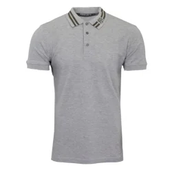 BILL TORNADE Polo uni mc lycra Homme GRIS CLAIR Discount