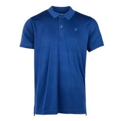 CERRUTI Polo uni satinée baltea Homme BLEU FONCE New