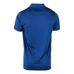 CERRUTI Polo uni satinée baltea Homme BLEU FONCE New
