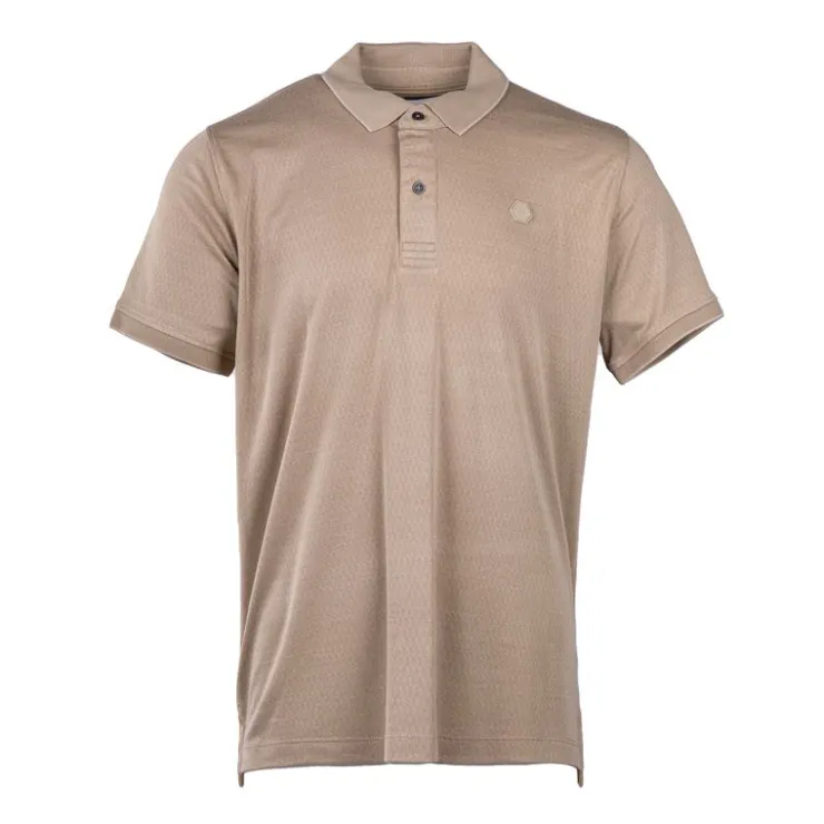 CERRUTI Polo uni satinée baltea Homme BEIGE Discount