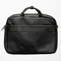 TORRENTE Porte document avec deux poches zippées extérieures 42x34x6cm Homme NOIR New