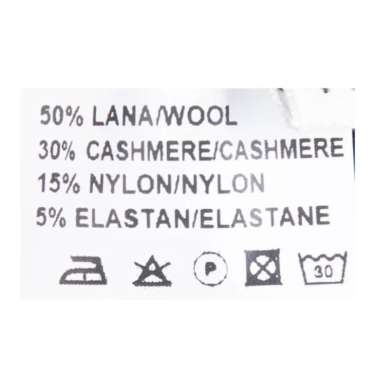 REAL CASHMERE Pull grosse maille col rond cachemire laine Femme BLEU Outlet