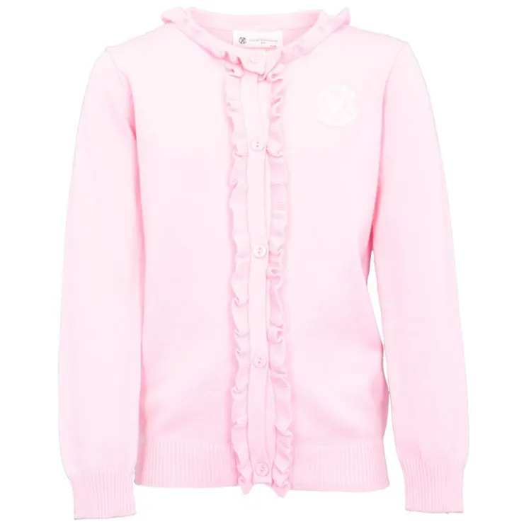 CXL BY CHRISTIAN LACROIX Pull à volants avec boutons logo brodé Fille ROSE CLAIR Best