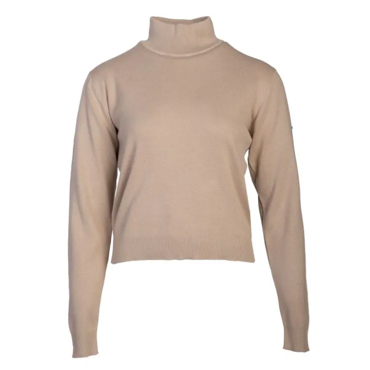 BILL TORNADE Pull col cheminée 22267 Femme BEIGE Outlet