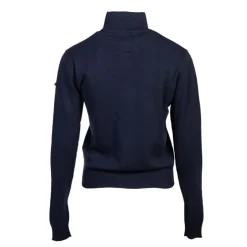 BILL TORNADE Pull col cheminée 22267 Femme BLEU FONCE Discount