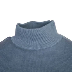 BILL TORNADE Pull col cheminée 22267 Femme BLEU Sale