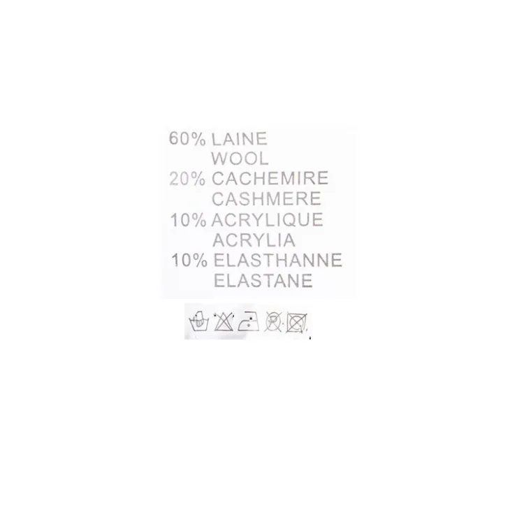 BELLE FEMME Pull col cheminée cachemire et laine mélangé Femme ROUGE Clearance