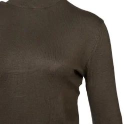 BURTON OF LONDON Pull col cheminee femme tanis Femme KAKI Hot