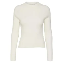 VERO MODA Pull col montant Femme BLANC ECRU Sale