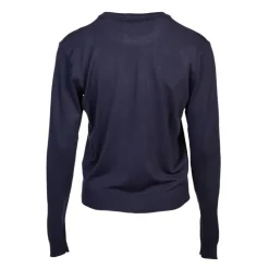 BILL TORNADE Pull col rond manches longues 18673 Femme BLEU FONCE Online