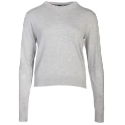 BILL TORNADE Pull col rond manches longues 18673 Femme GRIS CLAIR Sale