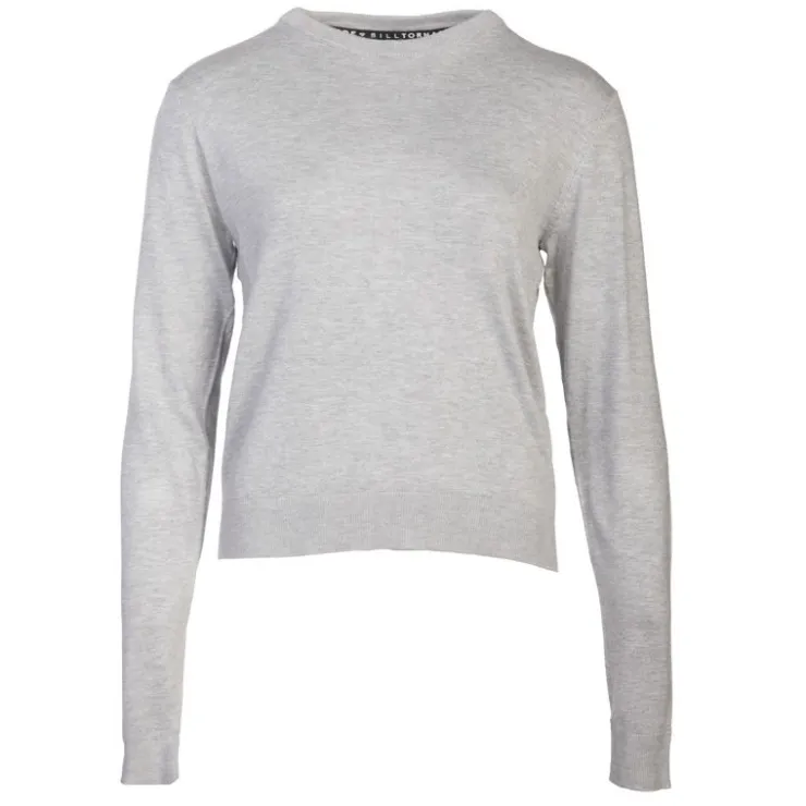 BILL TORNADE Pull col rond manches longues 18673 Femme GRIS CLAIR Sale