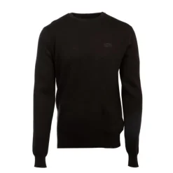KAPORAL Pull col rond naofil Homme NOIR New