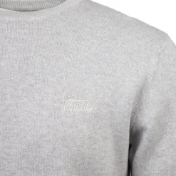 KAPORAL Pull col rond naofil Homme GRIS CLAIR Outlet