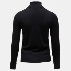 ROSSIGNOL Pull col roulé avec grand logo fils métalisés Femme BLEU FONCE Online