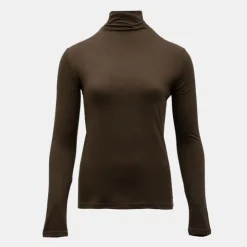 CHANTAL THOMASS Pull col roulé clara Femme MARRON FONCE Outlet