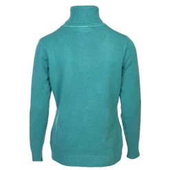 BELLE FEMME Pull col roulé laine et cachemire Femme VERT Best