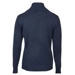 BELLE FEMME Pull col roulé laine et cachemire Femme BLEU FONCE Hot