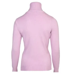 BELLE FEMME Pull col roulé laine et cachemire Femme ROSE CLAIR Discount