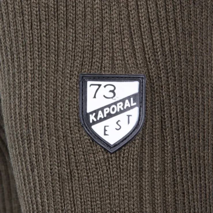 KAPORAL Pull col roulé redwan Homme KAKI Outlet