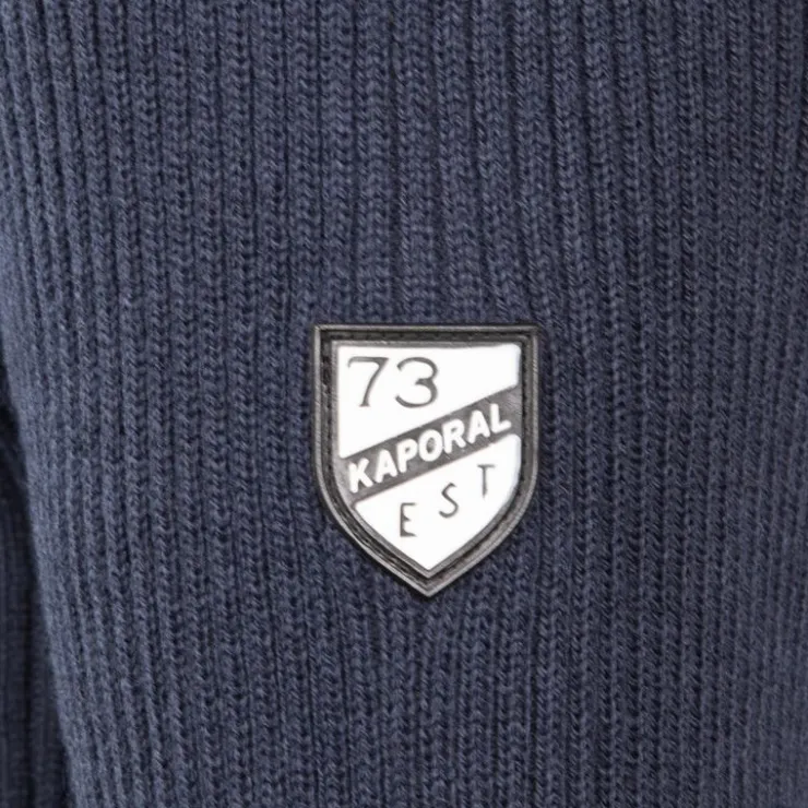 KAPORAL Pull col roulé redwan Homme BLEU FONCE Discount