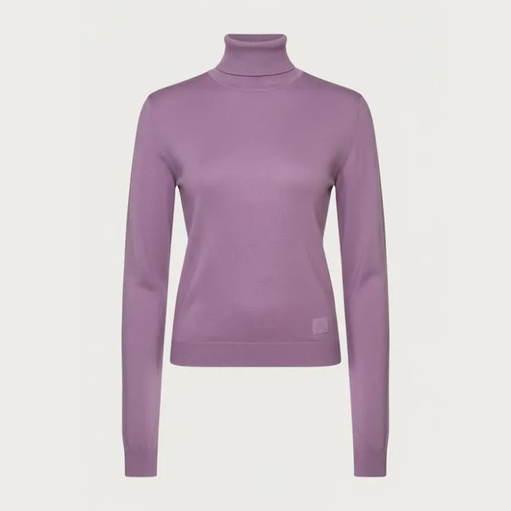 BURTON OF LONDON Pull col roule femme love Femme VIOLET Online