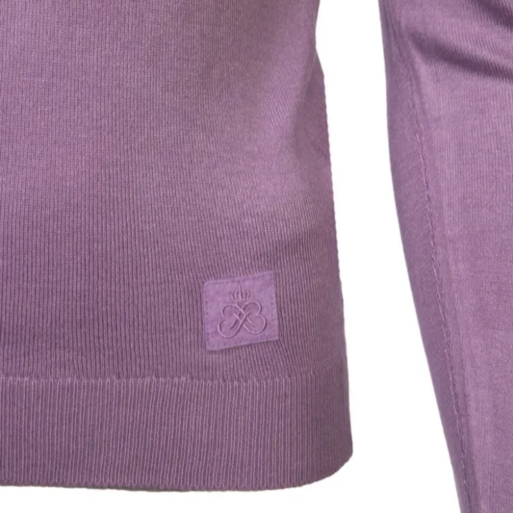 BURTON OF LONDON Pull col roule femme love Femme VIOLET Online