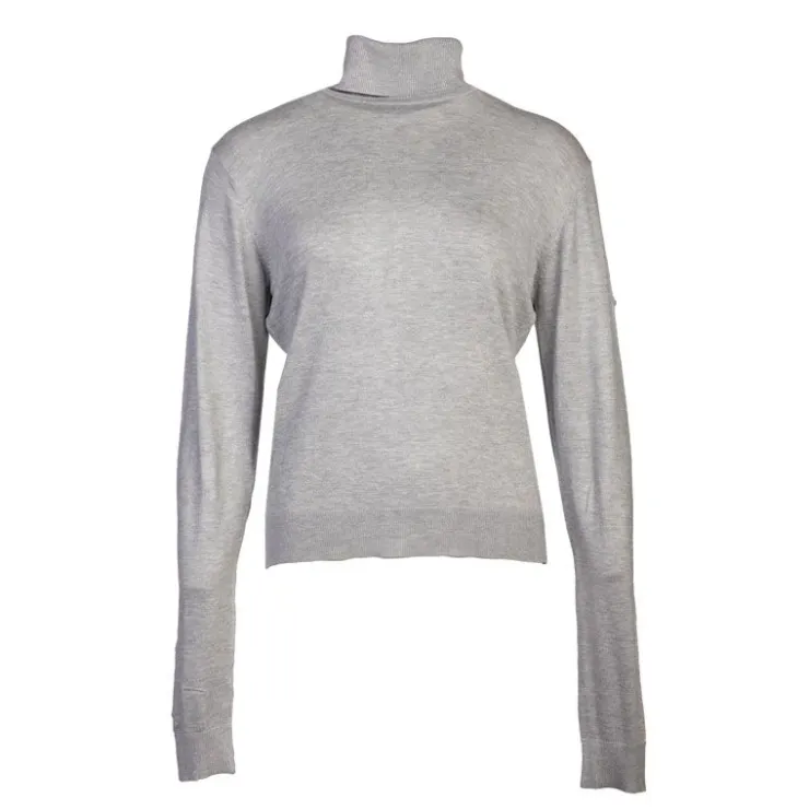 TORRENTE Pull col roule Femme GRIS CLAIR New