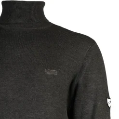 KAPORAL Pull col roule landon en maille fine Homme GRIS FONCE Sale