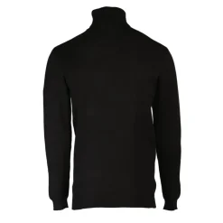 KAPORAL Pull col roule landon en maille fine Homme NOIR