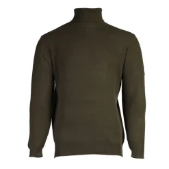 KAPORAL Pull col roule landon en maille fine Homme KAKI Hot