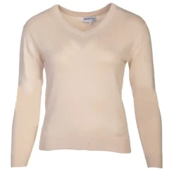BURTON OF LONDON Pull col v femme damiene Femme BEIGE Best