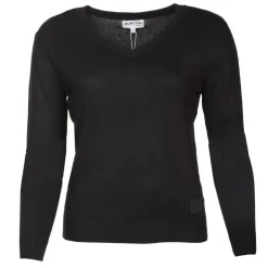 BURTON OF LONDON Pull col v femme damiene Femme NOIR New