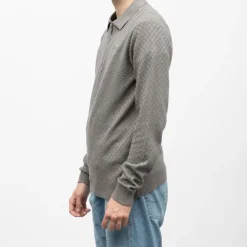 KAPORAL Pull col zipe licino Homme GRIS Online