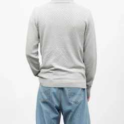 KAPORAL Pull col zipe licino Homme GRIS CLAIR Outlet