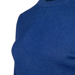 BELLE FEMME Pull en laine et cachemire col rond Femme BLEU ROI Best