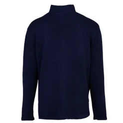 BELLE FEMME Pull en laine et cachemire col haut Femme BLEU FONCE Hot