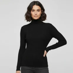 ONLY Pull en maille Perolle Femme NOIR Discount