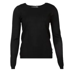 MADO ET LES AUTRES Pull femme col rond en laine Femme NOIR Best